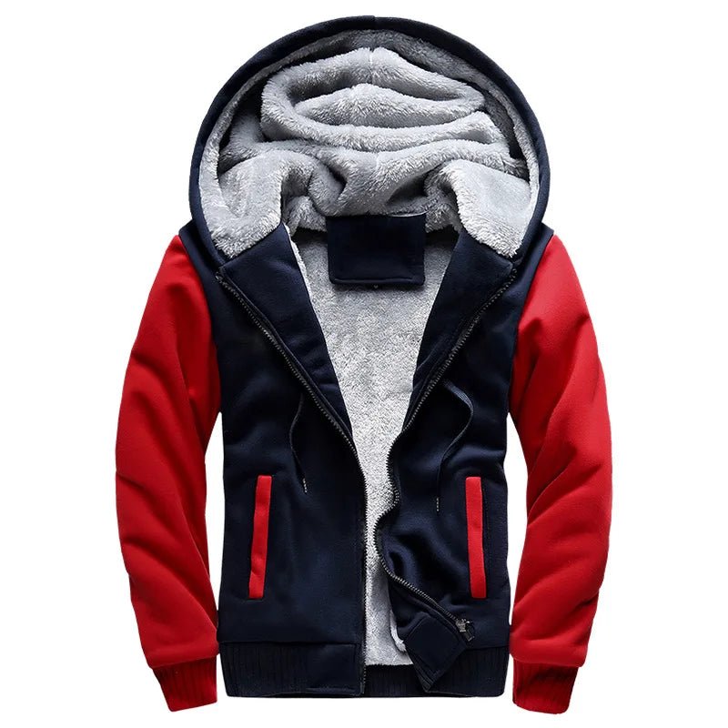 Herren Winterjacke Camouflage