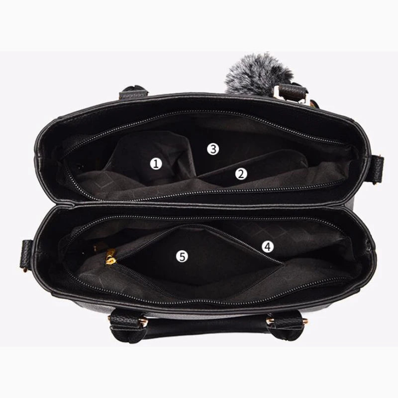 Stickerei Schultertasche Damen – Elegant & Modern