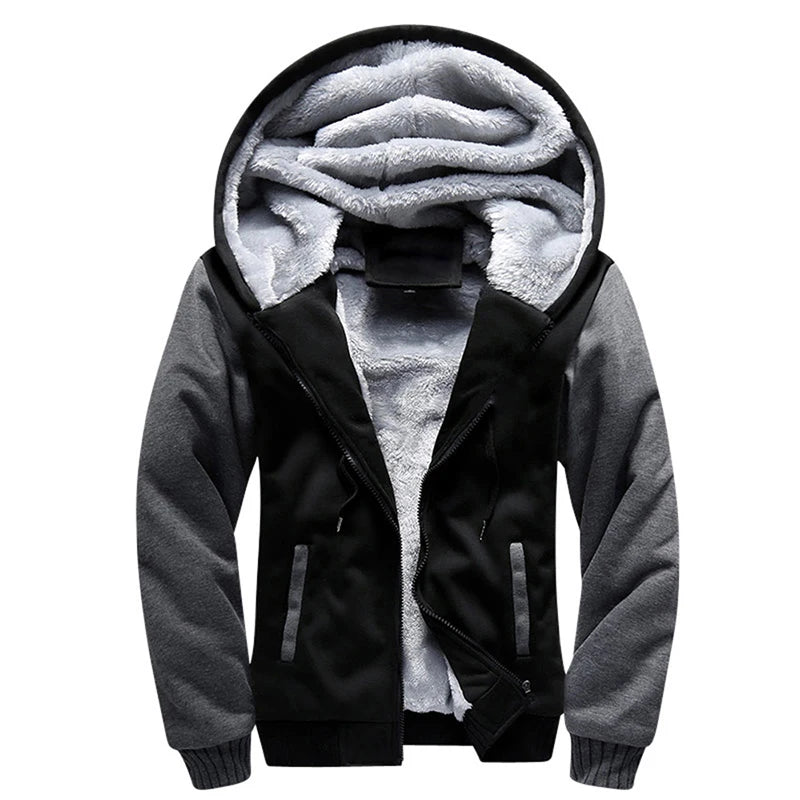 Herren Winterjacke Camouflage