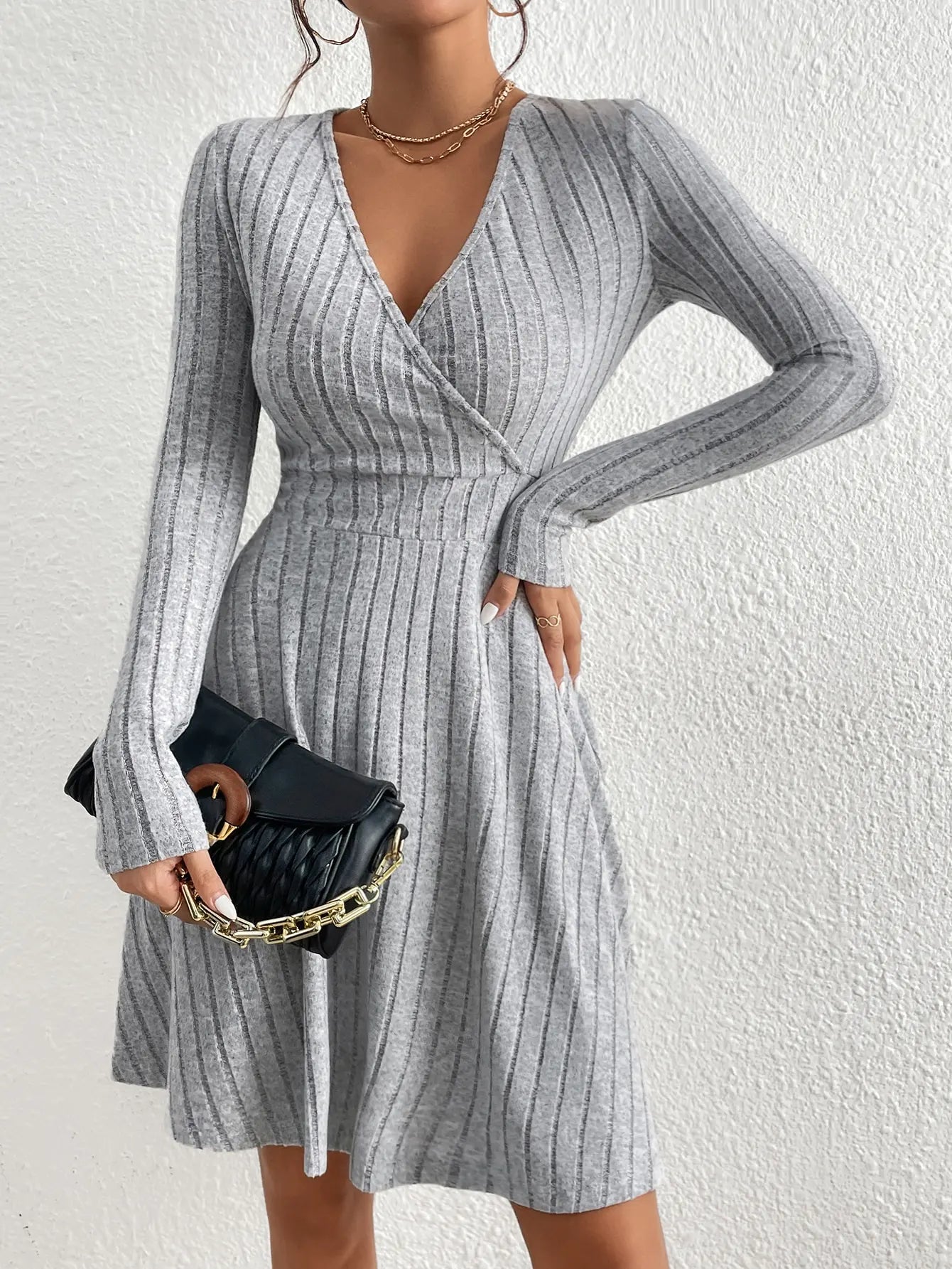Körperbetont Damen Kleid