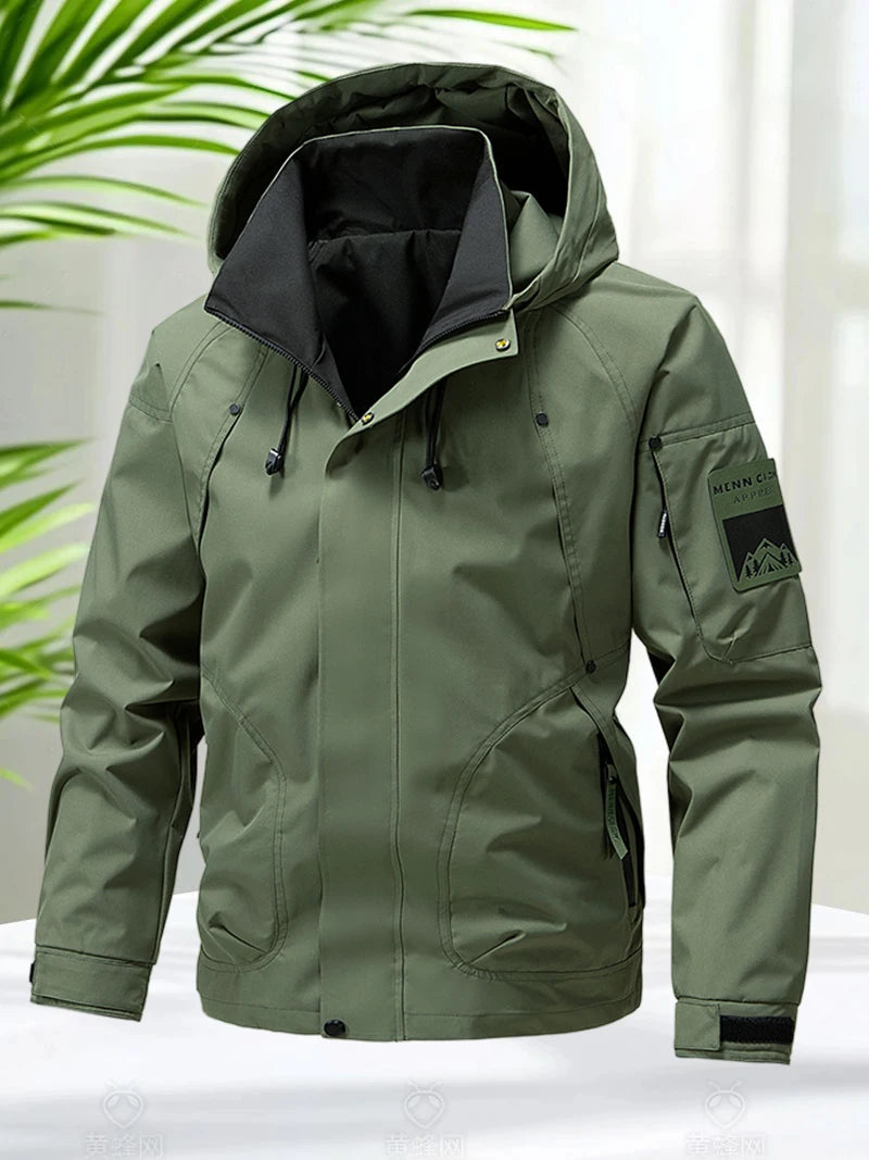 Wasserdichte Herren Softshelljacke