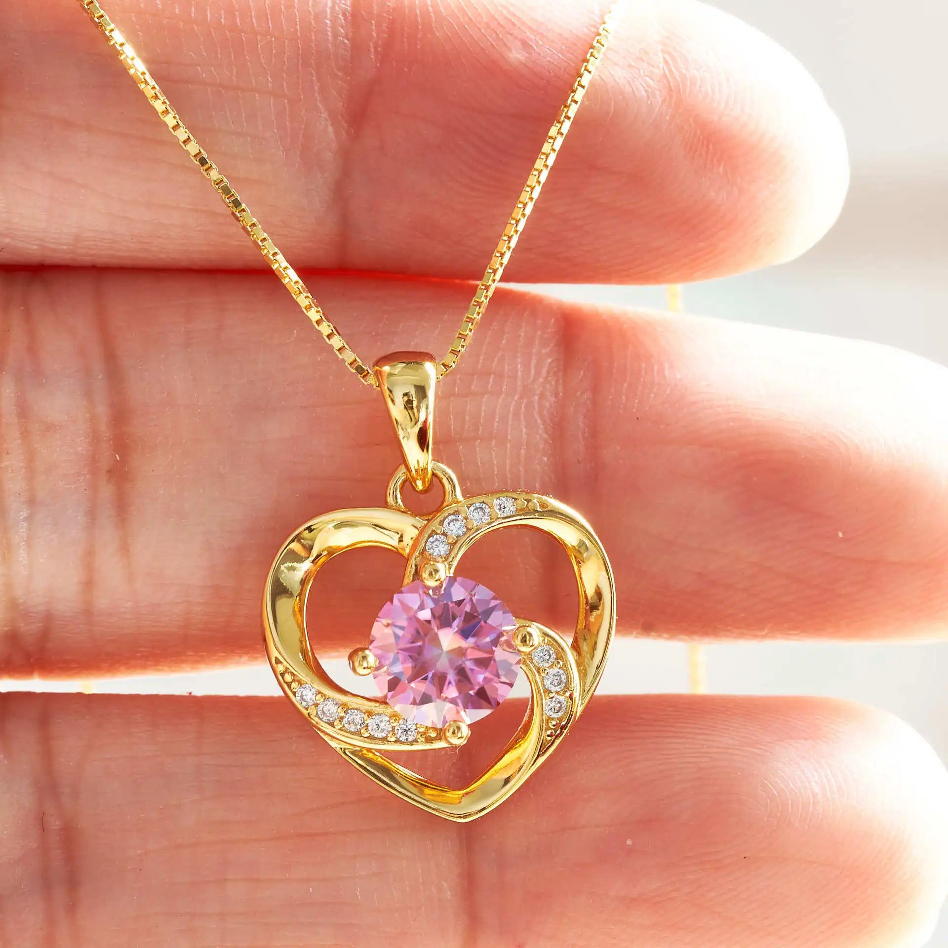Luxus Schmuck – 1CT Moissanit Anhänger in Herzform