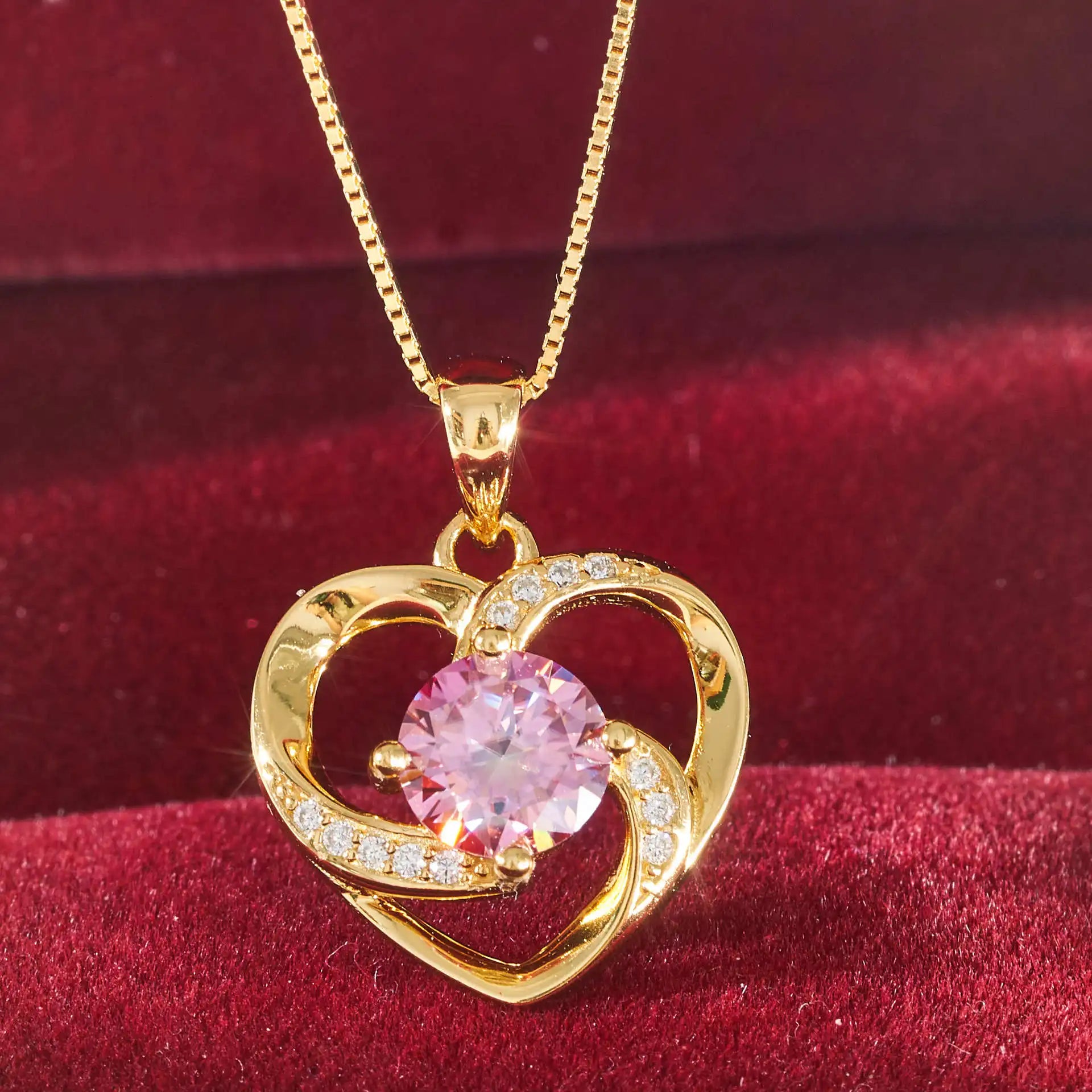 Luxus Schmuck – 1CT Moissanit Anhänger in Herzform