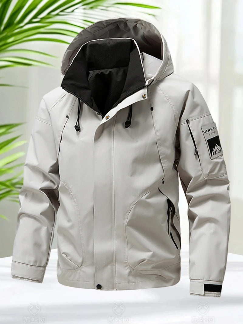 Wasserdichte Herren Softshelljacke