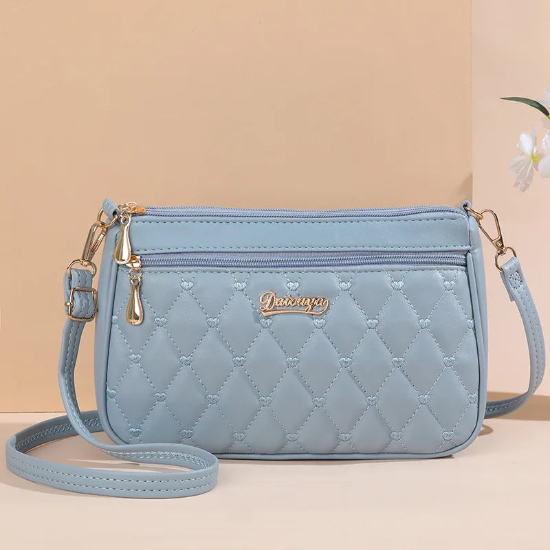 Stickerei Schultertasche Damen – Elegant & Modern