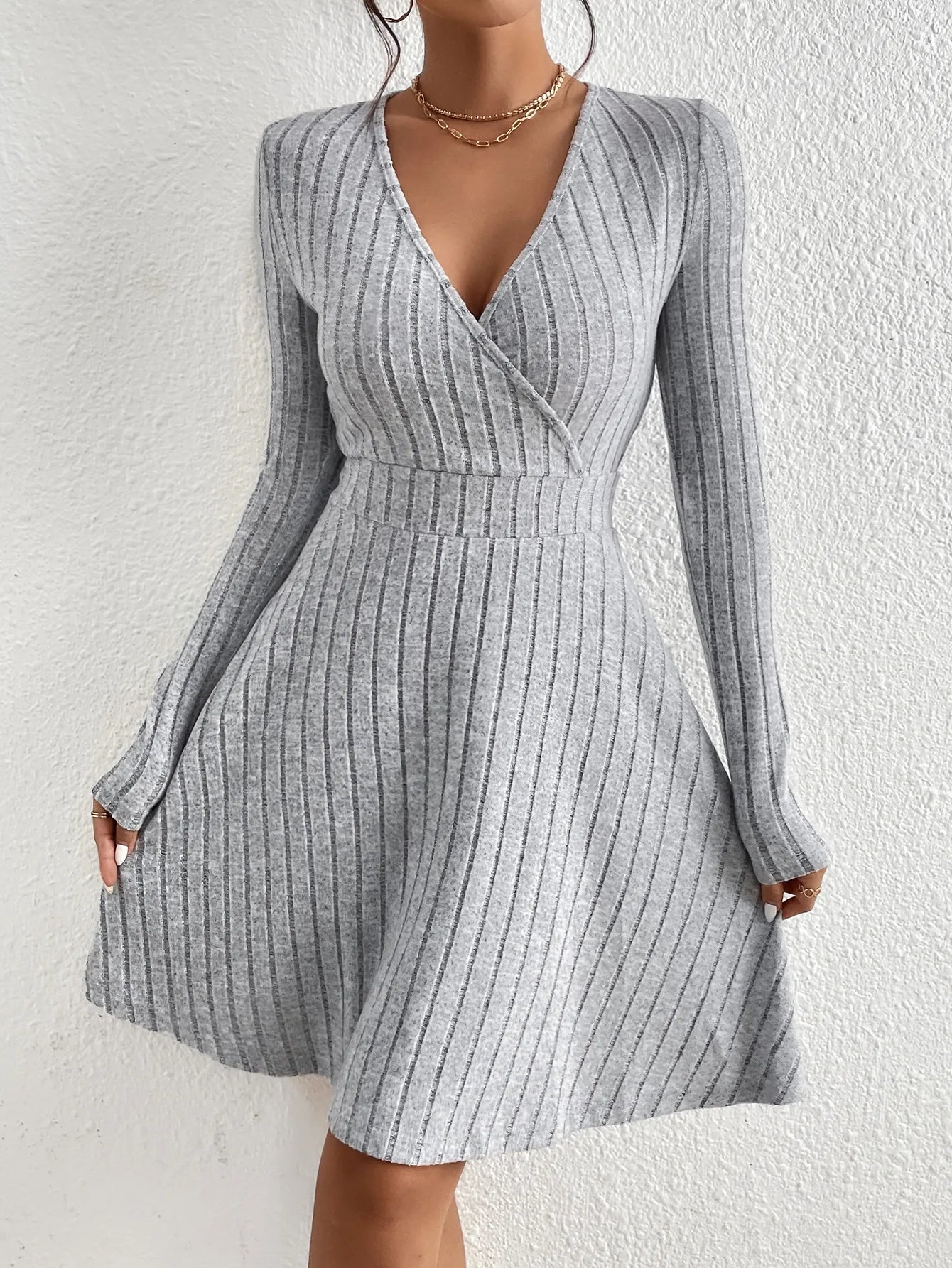 Körperbetont Damen Kleid