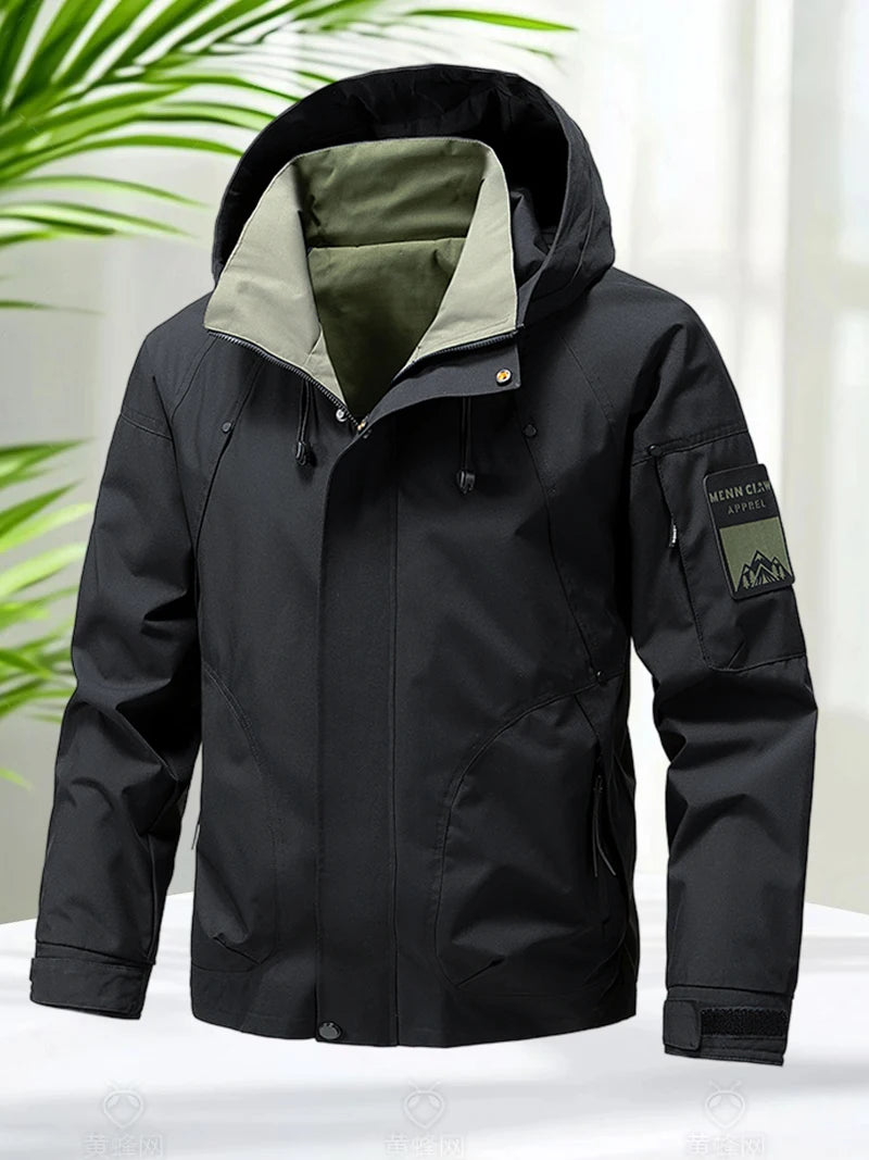 Wasserdichte Herren Softshelljacke