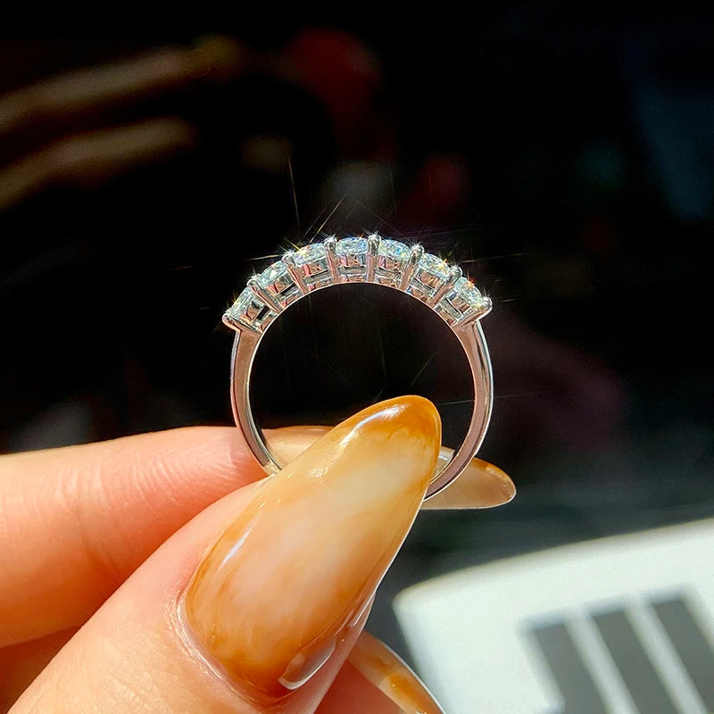 Luxus Damenring Silber