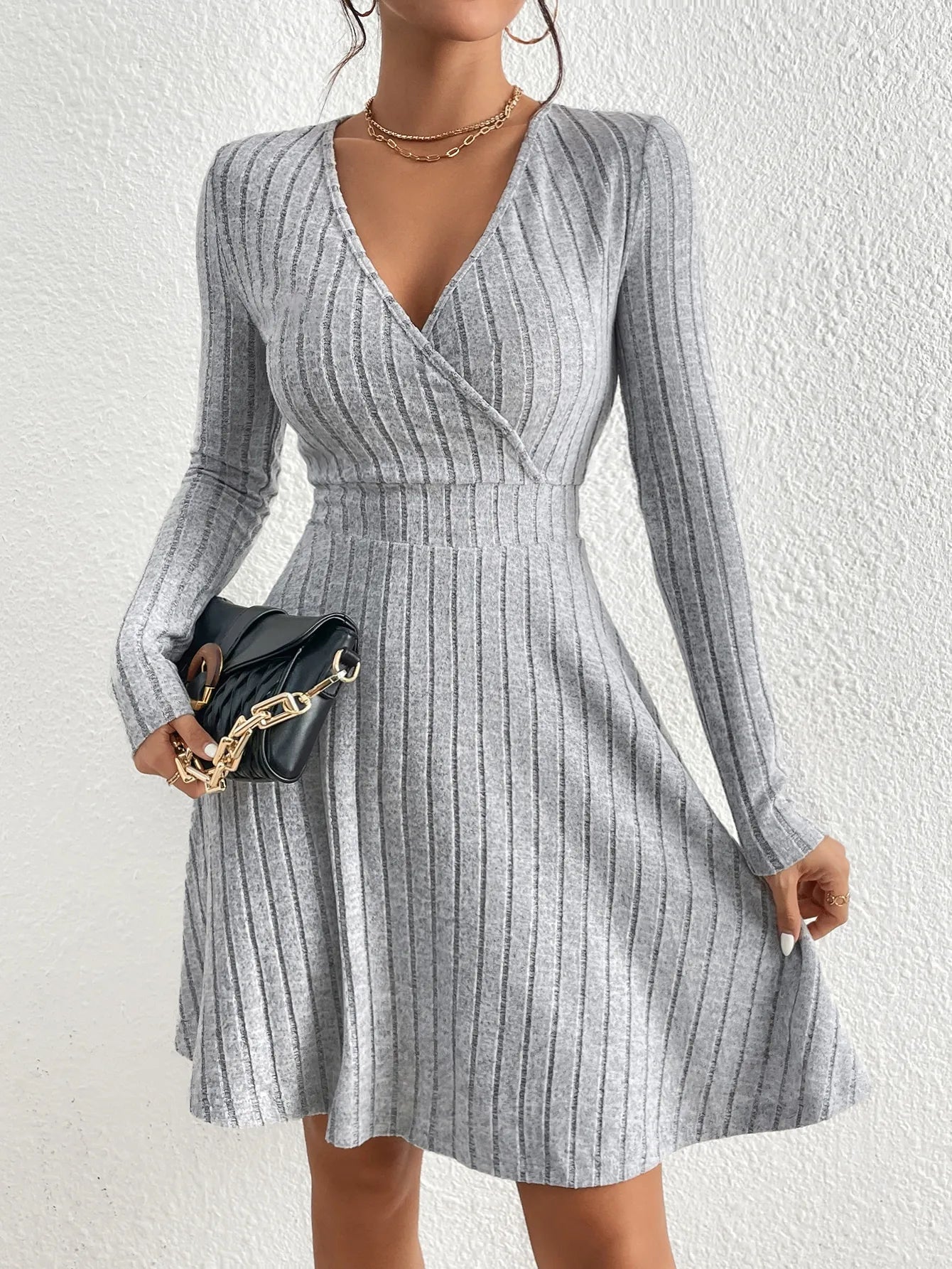 Körperbetont Damen Kleid