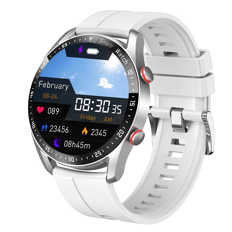 Herren Smartwatch – ECG, Bluetooth Call & Fitness Tracking