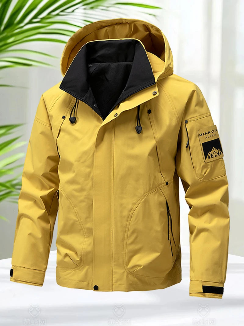 Wasserdichte Herren Softshelljacke