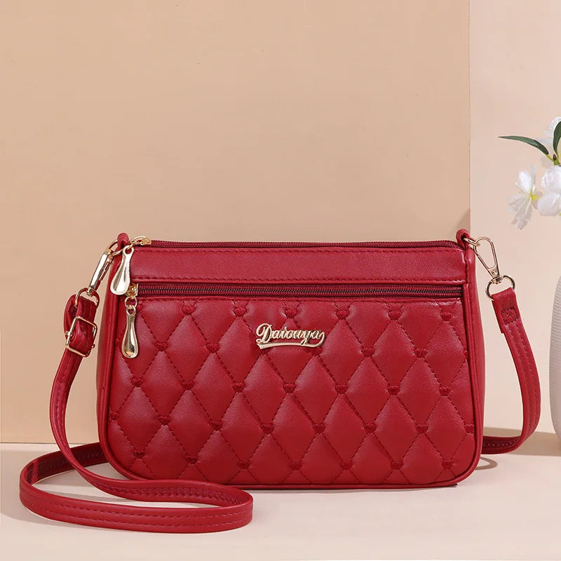 Stickerei Schultertasche Damen – Elegant & Modern